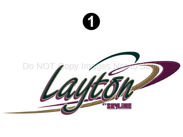 Front Cap Layton Logo