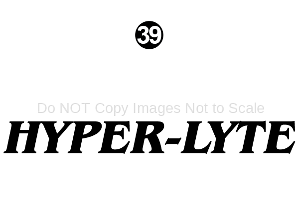 Front Cap Hyper-Lyte Logo