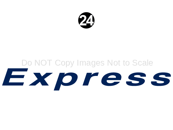 Side / Rear Express Logo