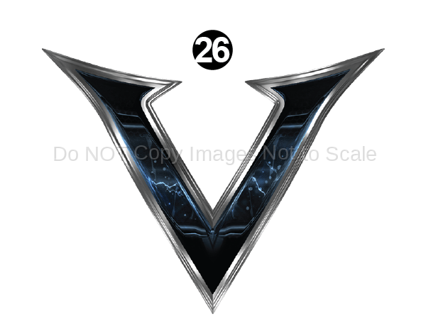 Front / Rear "V" Emblem