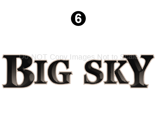 Rear Big Sky Logo