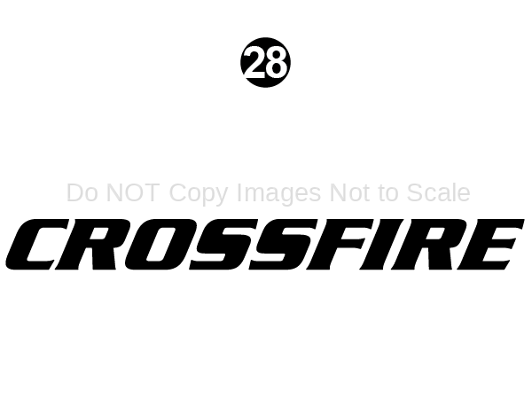 Front Cap Crossfire Logo