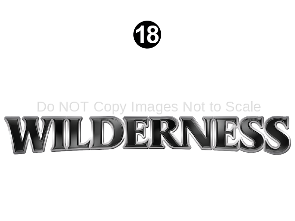 L-Side Rear Wilderness logo