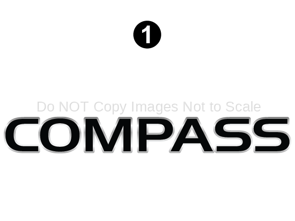Compass Domed Logo