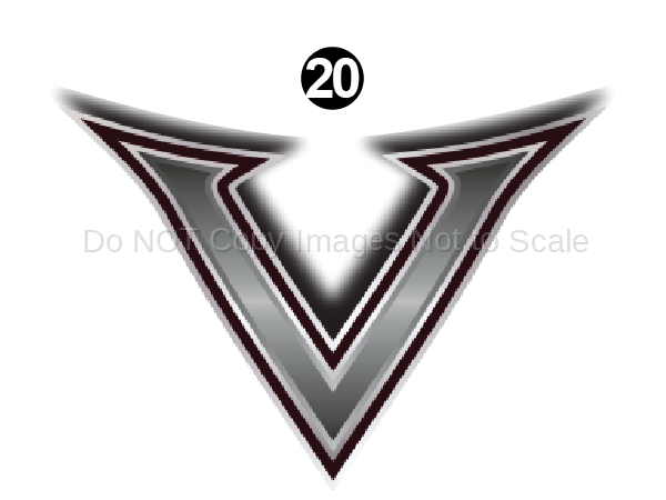 Lg "V" Emblem