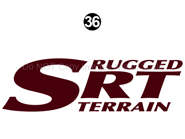 Front Cap SRT Logo