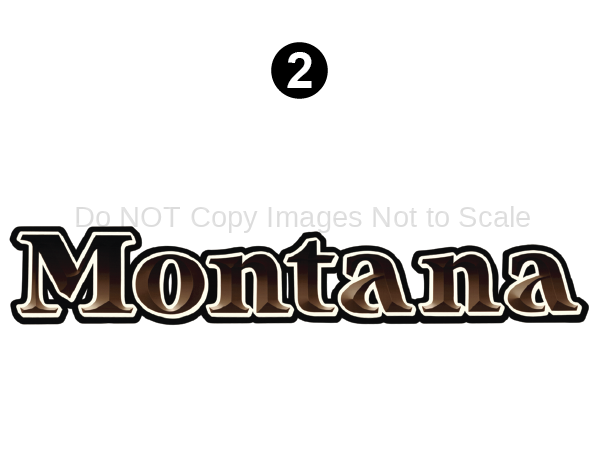 Side / Rear Montana Logo