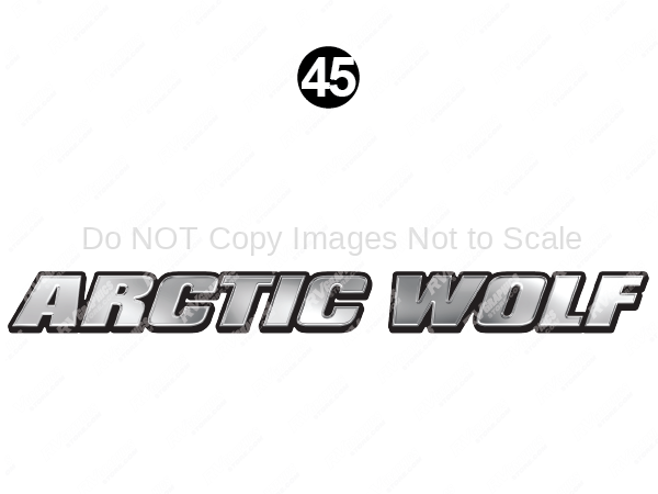 Front Arctic Wolf Logo