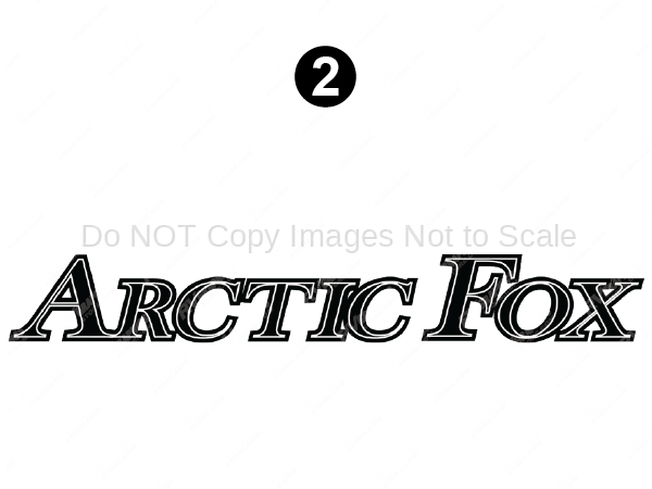 Side / Rear Arctic Fox Logo