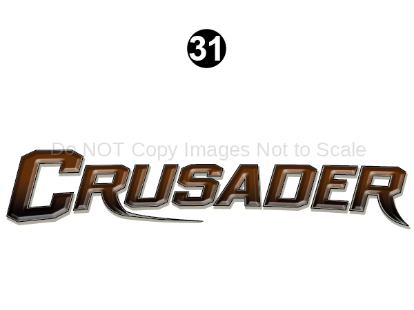 Front Brown Crusader Logo