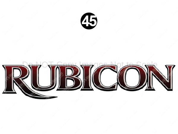 Front-Rear Rubicon Logo