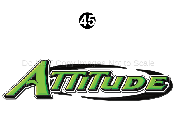 Front Cap Attitude Logo Grn