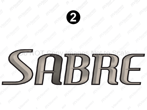 Side-Rear Sabre Logo