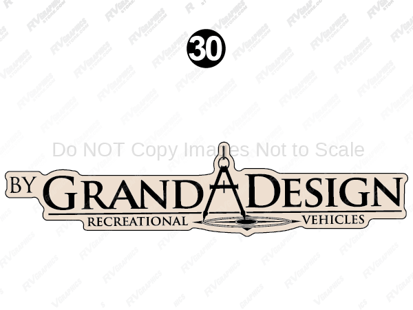 Side / Back Grand Design Logo