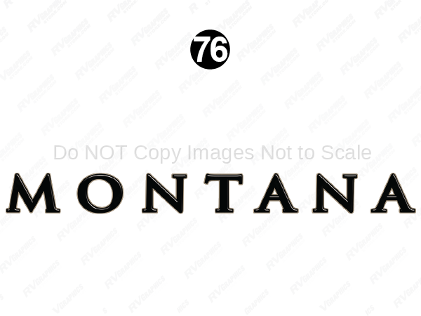 Cap Dark Domed Montana Logo (No Window)