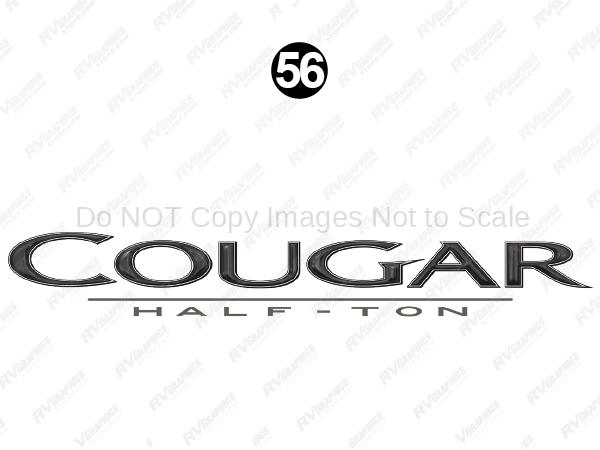 TT Front Cougar Half Ton Logo