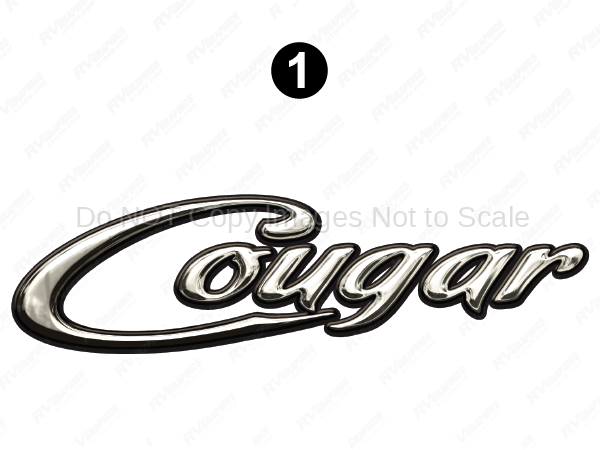 Large Front Cougar Logo