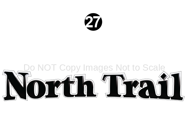 Side / Rear North Trail Logo