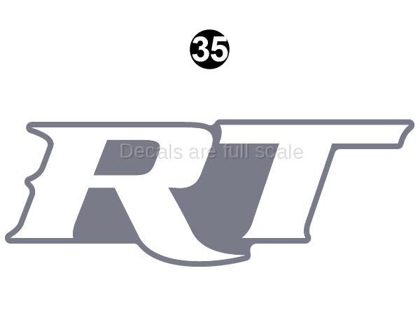 2014 Road Warrior RV RT Logo Decal - RV Graphics Store