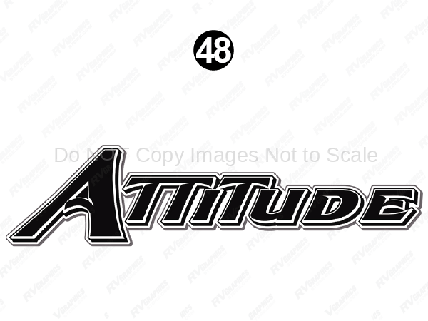 Tag Line Silver Attitude Logo