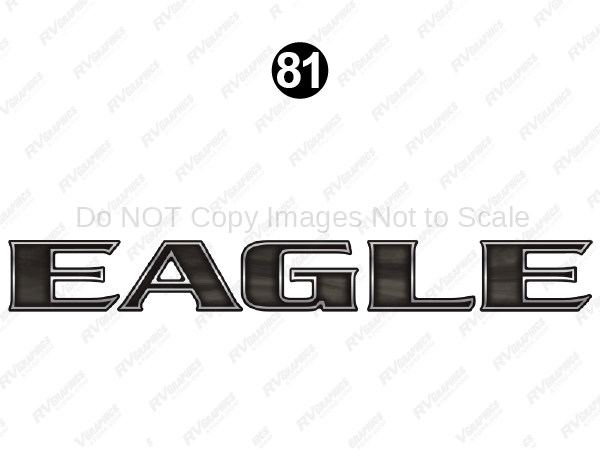 Chrome Side Eagle Logo