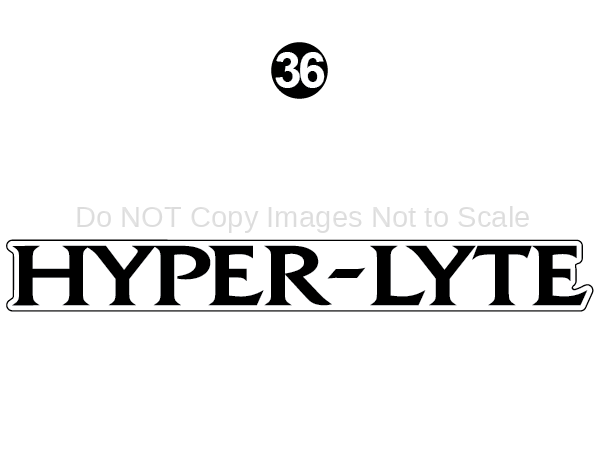 Side-Rear Hyper-Lyte Logo