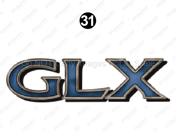 Side-Rear GLX Logo