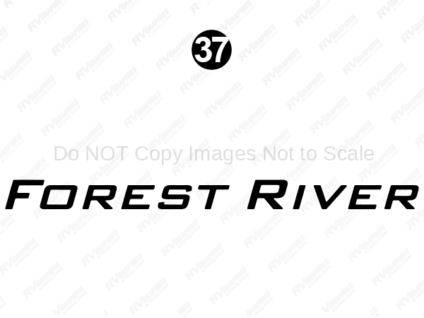 Front Black Forest River Logo