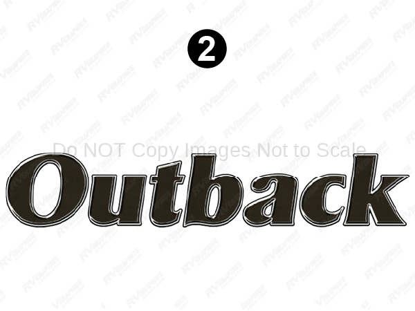 Side / Rear Outback Logo