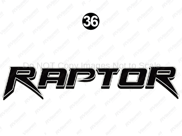 Front / Rear Raptor Logo