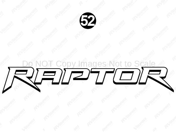 Front / Rear Raptor Logo