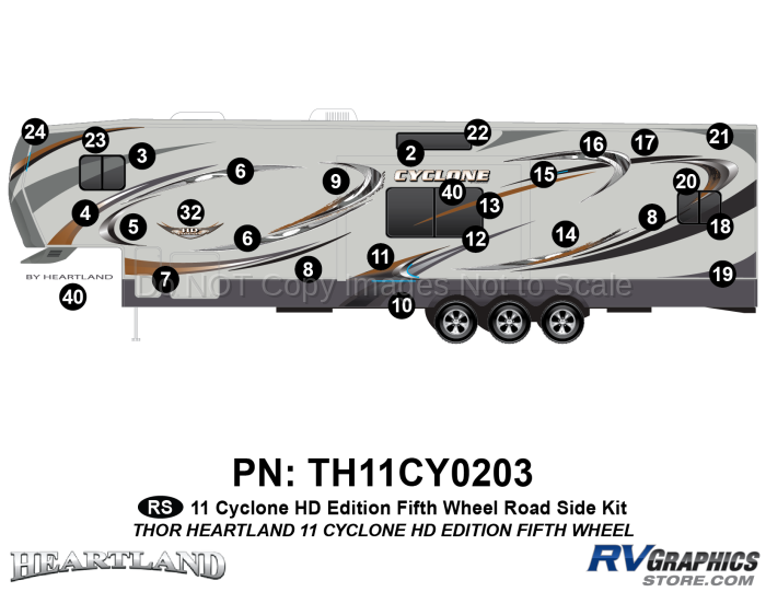 2011 Cyclone HD FW Roadside Kit