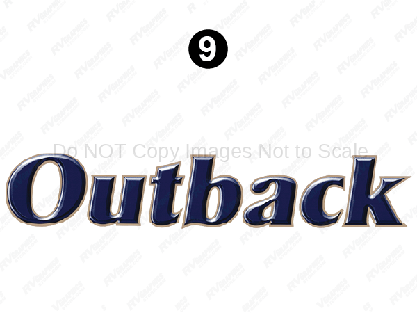 Side-Rear Outback Logo