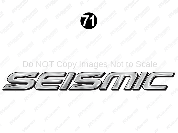 Front / Rear Seismic Logo