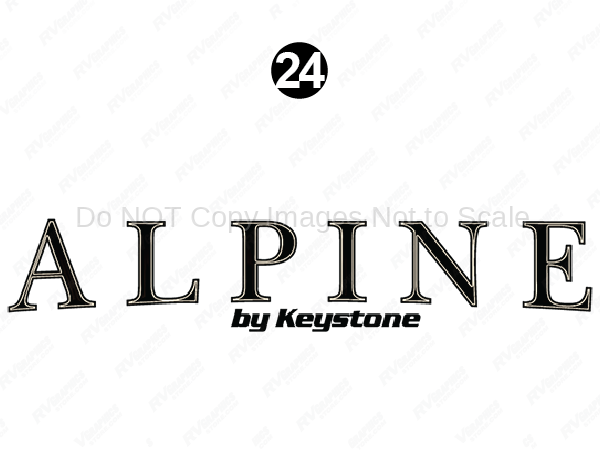 Side-Rear Alpine Logo