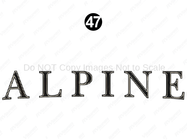 Cap Domed Alpine Logo