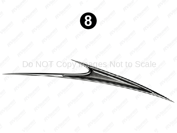 Rear Lwr Print Dart (J)