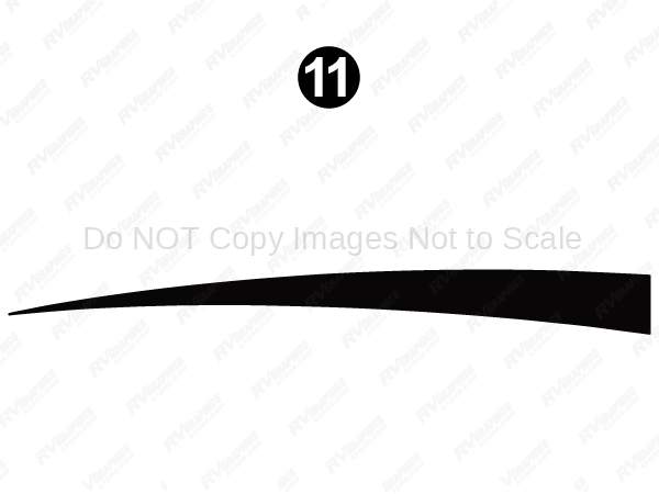 Rear Upper Black Spike (O) Roadside(RS)-Left-Driver Side