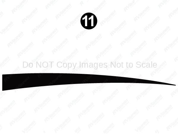 Rear Upper Black Spike (O)
