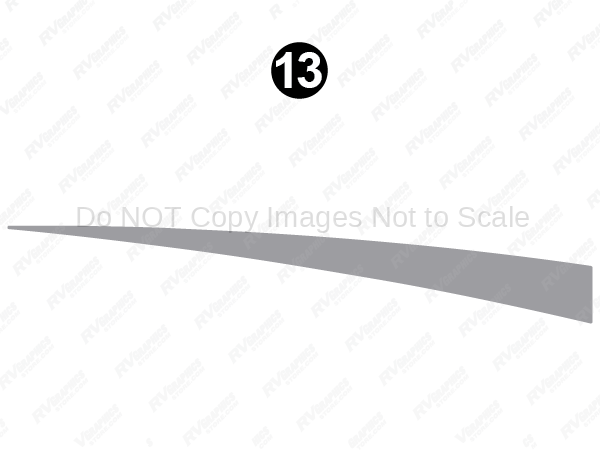 Rear Upper Pewter Spike (Q) Roadside(RS)-Left-Driver Side