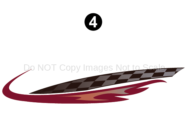 Mid Checker Swoop Assembly
