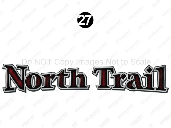 LH / Rear North Trail Logo