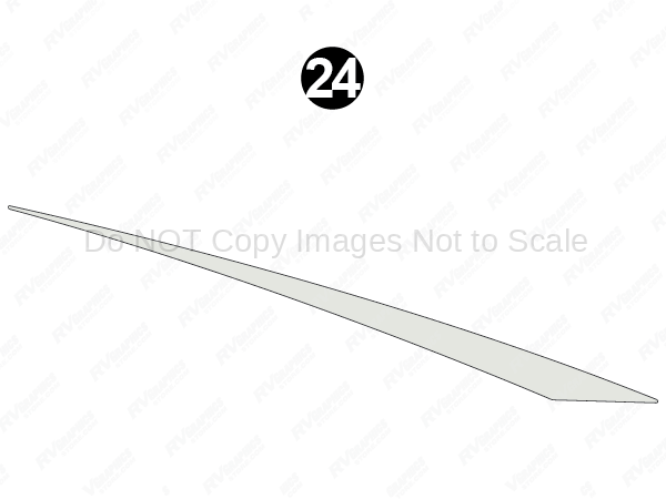 Mid Skirt White Spike