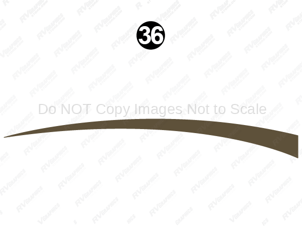 Rear Lwr Brown Swoop