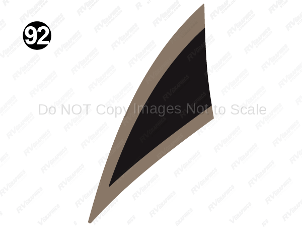 Front Upper Print Swoop LH