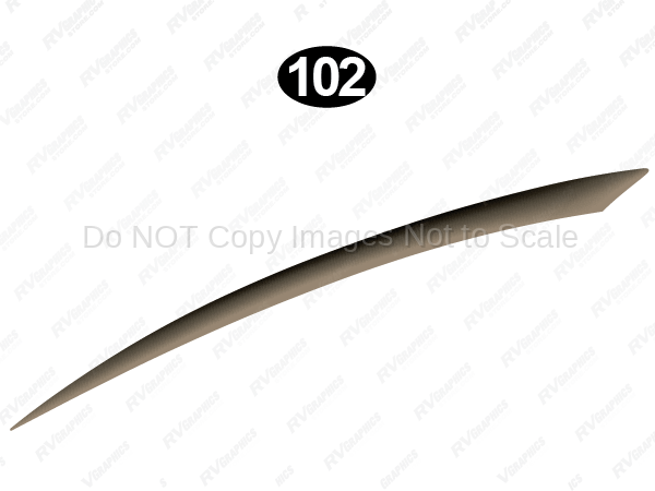 Mid Fade Swoop (Dark Body)