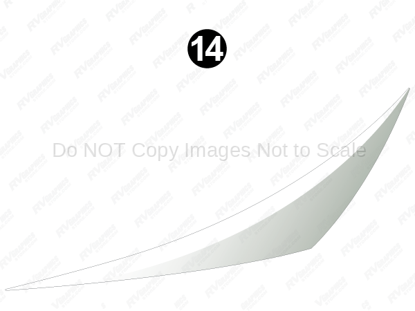 Front White Fade Swoop LH