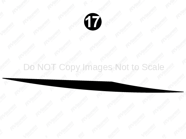 Mid Upper Black Swoop