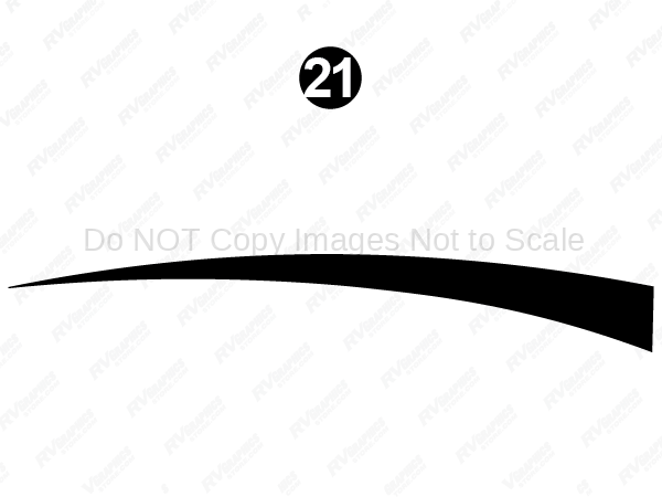 Rear Upper Black Swoop