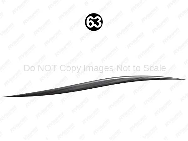 Mid Lwr Print Gray Swoosh